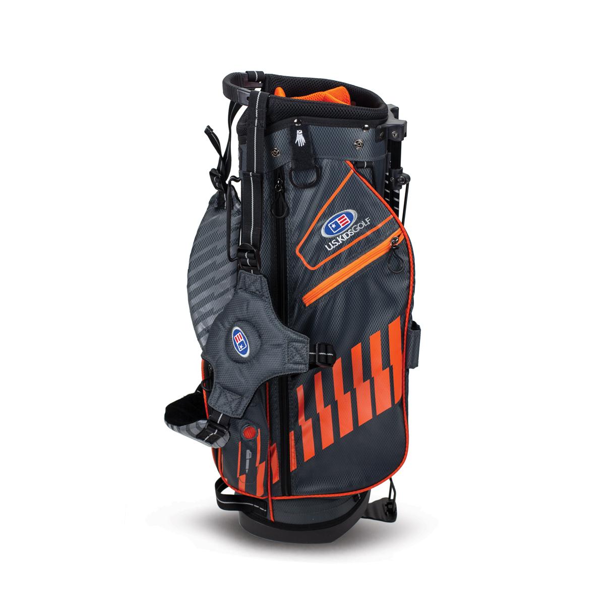 UL51-s Stand Bag/26 Inch, Grey/Orange Bag | U.S. Kids Golf